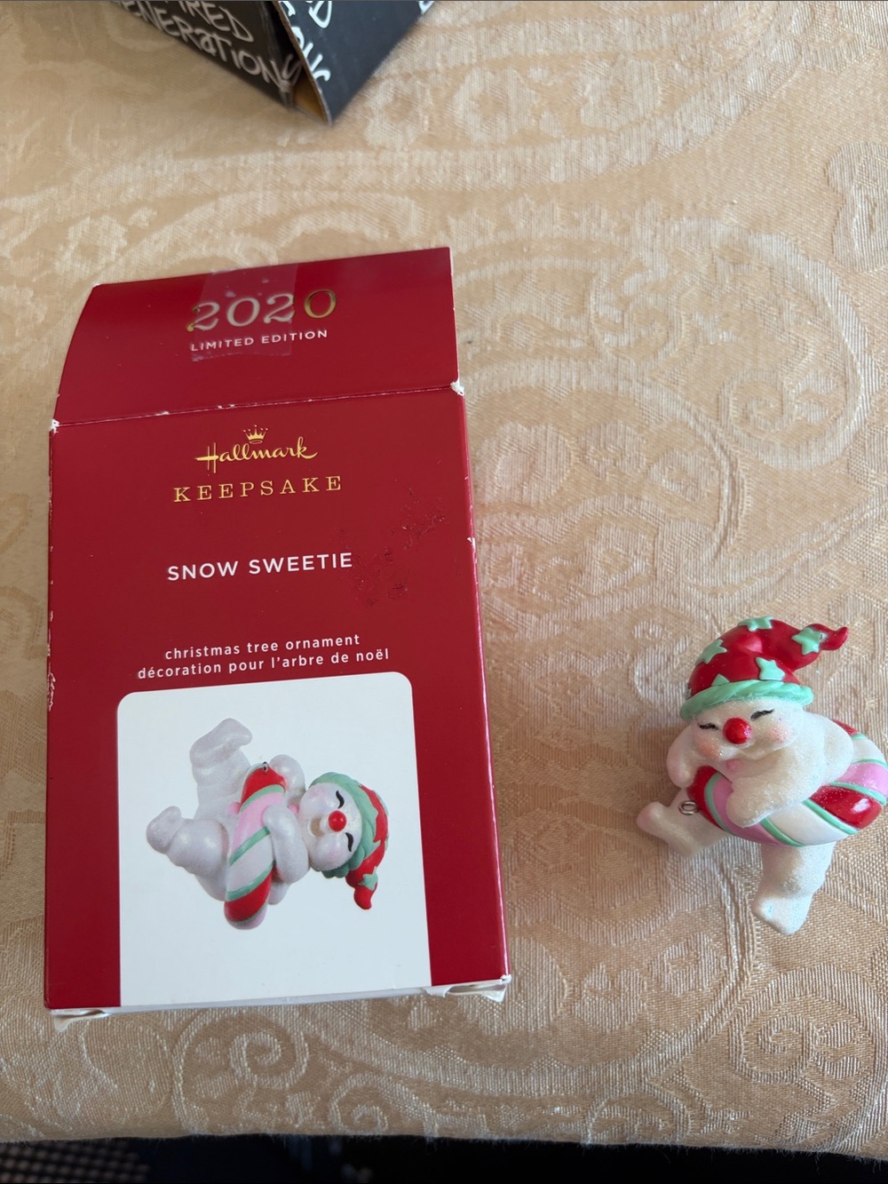 Hallmark Keepsake Snow Sweetie Ornament - Red, Green, White